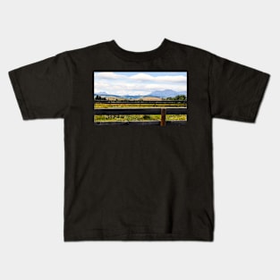 Scene from the Foothills. Kids T-Shirt